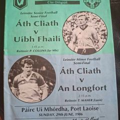 Gaa Leinster Semi Final 1986 Dublin V Offaly