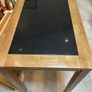 Gorgeous High Wooden Kitchen Breakfast Table - Island Bar - Can Deliver Image 2