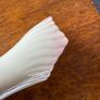 7" Belleek Vase 7th Mark - Hints of Pink Image 3