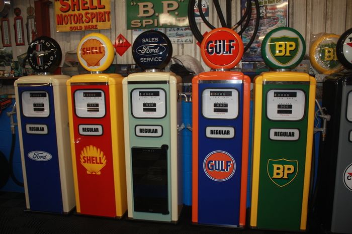 Vintage Petrol Pump Replicas