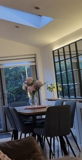Next Bronx Herringbone Dining Table