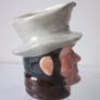 RIDGWAY Sterling Pottery Miniture Character Toby Jug Bill Sykes c. 1950s Image 4