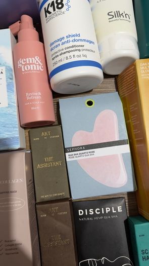 Mixture of skincare, body care new