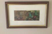 Art - Vintage Coloured Print ( Jack B. Yeats)