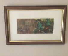 Art - Vintage Coloured Print ( Jack B. Yeats)