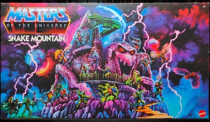 Mattel Masters of the Universe Origins Snake Mountain 2023