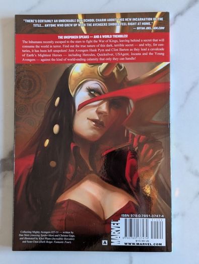 The Mighty Avengers Vol. 6: The Unspoken TPB (2010)