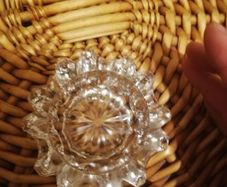 glass candle