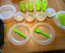 M&S 4 piece Picnic set and Crossbody Coolbag