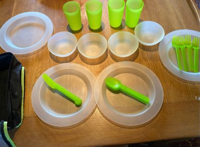 M&S 4 piece Picnic set and Crossbody Coolbag