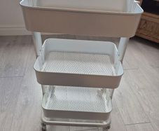 Ikea Raskog white trolley