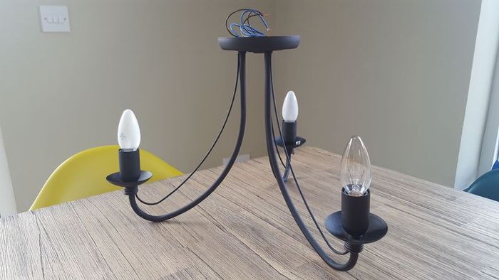 3 bulb ceiling light - 2 available