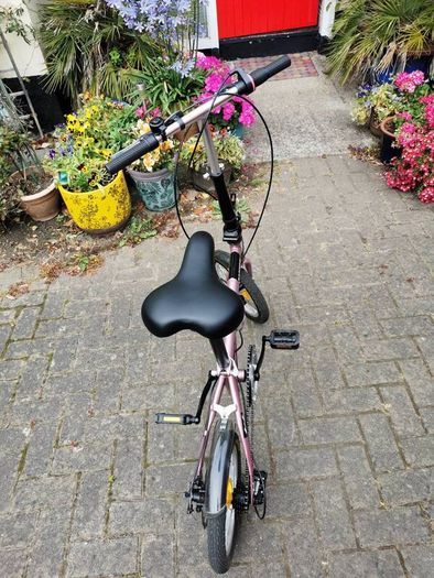 Small folding bike for adults or younger