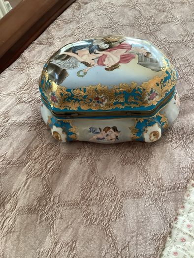 Ornate china box