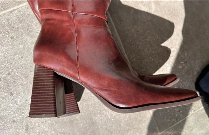 Brown Knee-High Boots