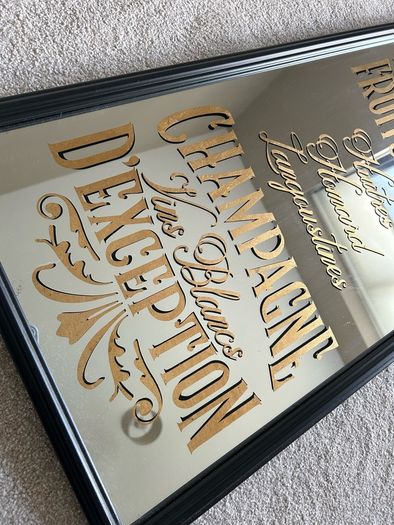 printed mirror