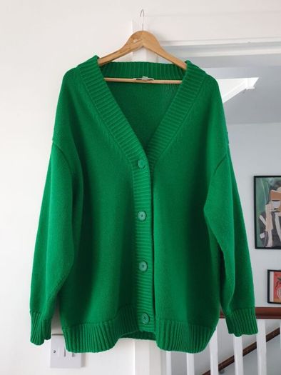 Cos Wool Cardigan Size Large