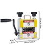 Wire Stripper Machine Manual&Automatic Dual Mode Portable Cable Stripping Tool for 3-17mm/2-25mm Diameter for Household Wires Cable Copper Wire Recycle Image 8