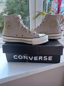 New Converse All Stars Ctas Eva Lift Trainers Size 3 RRP 70