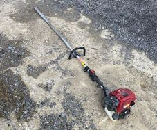 Petrol concrete vibrator