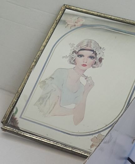 vintage mirror