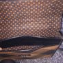 Rattan And Leather Shoulder satchel Handbag Image 10
