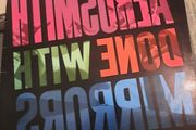 AEROSMITH : Done With Mirrors-LP (1985 UK pressing- CBS Promo copy)