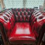 Chesterfield seater and 2 chairs Image 2