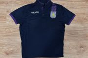 Aston Villa football polo tee shirt Macron AVFC