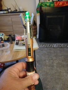 Toynk Doctor Who 11th Doctor Electronic Sonic Screwdriver Prop | Features Light and Sound Effects | Officially Licensed Collectible