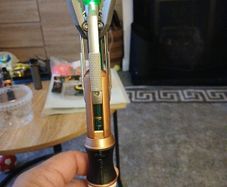 Toynk Doctor Who 11th Doctor Electronic Sonic Screwdriver Prop | Features Light and Sound Effects | Officially Licensed Collectible