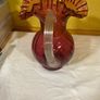 vintage  fenton cranberry glass pitcher Image 7