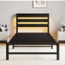 3ft Single Bed Frame with Charging Station and LED Lights Image 5