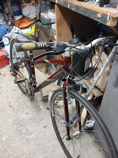 hybrid mountain bike
