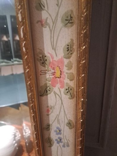 Painted Indian Mirror