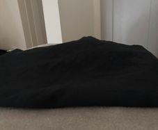 Dark Black-Green Fabric