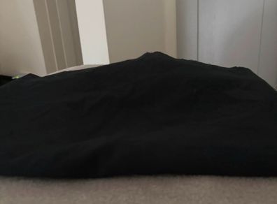 Dark Black-Green Fabric