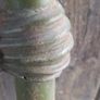 French antique wrought iron single bed frame Image 3