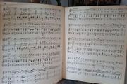 vocal score book