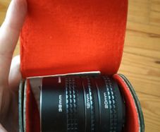 3 Extension Tubes for APK mount - Macro Photography