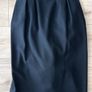Elegant Vintage Herbert Grossman Black Skirt Suit Designed by Cynthia Steffe Made in USA Image 10