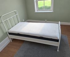 IKEA single bed with mattress