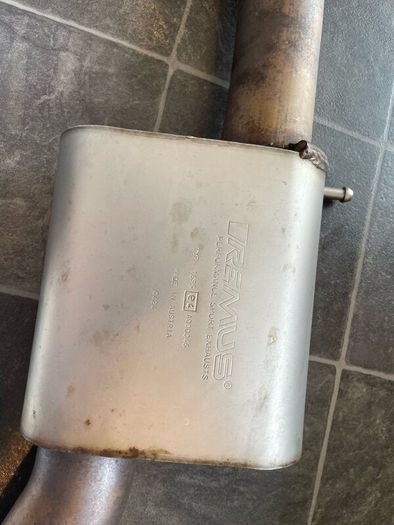 Golf R mk7 Remus cat back exhaust