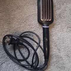 Hair straightener brush style