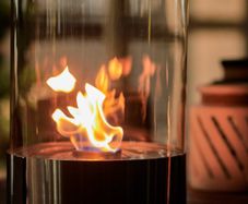 Simple Tabletop bioethanol fire