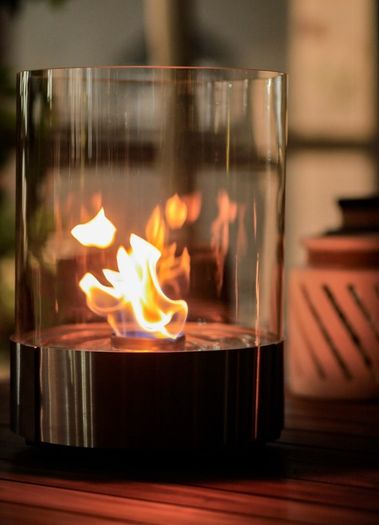 Simple Tabletop bioethanol fire
