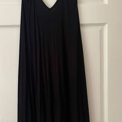 Boohoo Black Sun Dress
