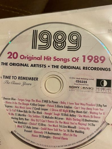 Birthday CD 1989