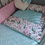 Baby Girl Cot Bedding, Barely used, perfect condition NOT THE BED, PLEASE READ DESCRIPTION. Image 3