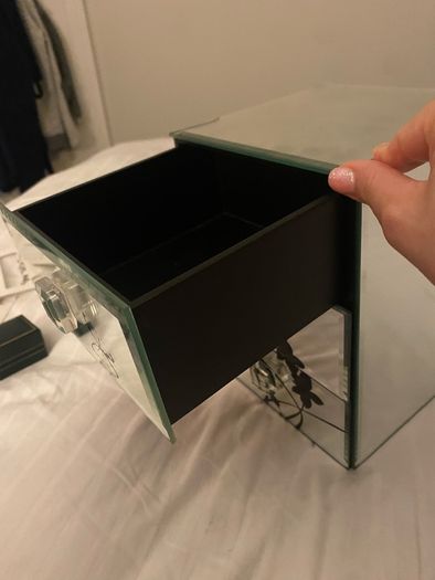Glass Jewellery box